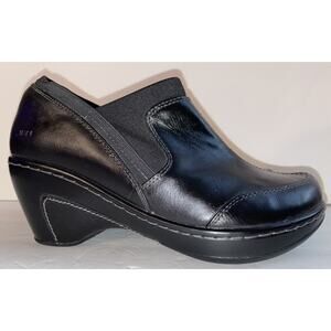 JBU Jambu Trailhead Designs Sz 6.5 Vegan Leather Textile Trim Upper Slip On Shoe